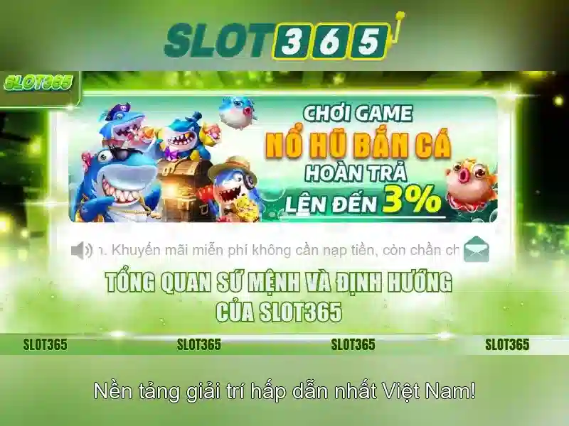Slot365: Trải nghiệm chơi slot trực tuyến uy tín