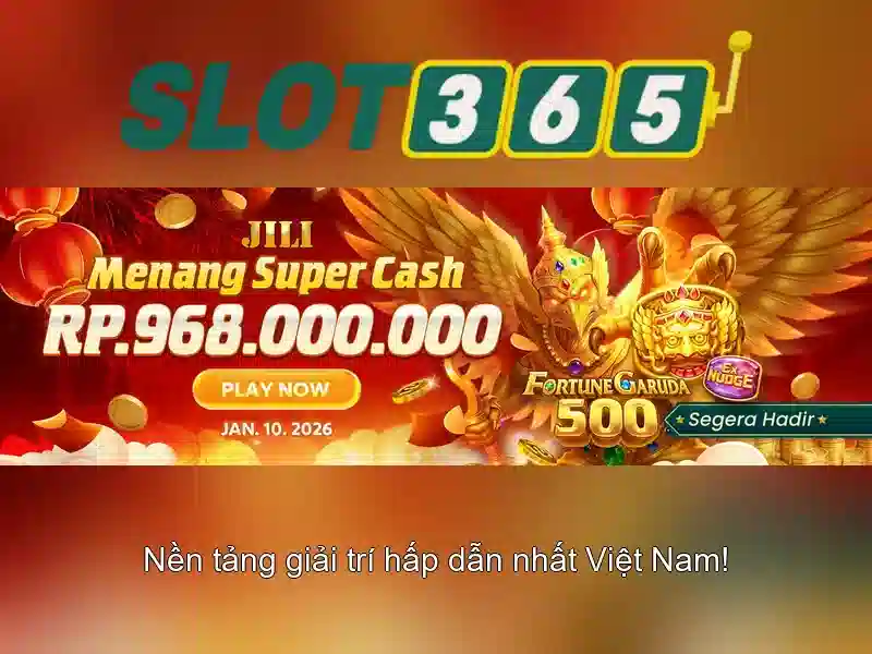 Slot365: Trò chơi quay số trực tuyến đáng tin cậy